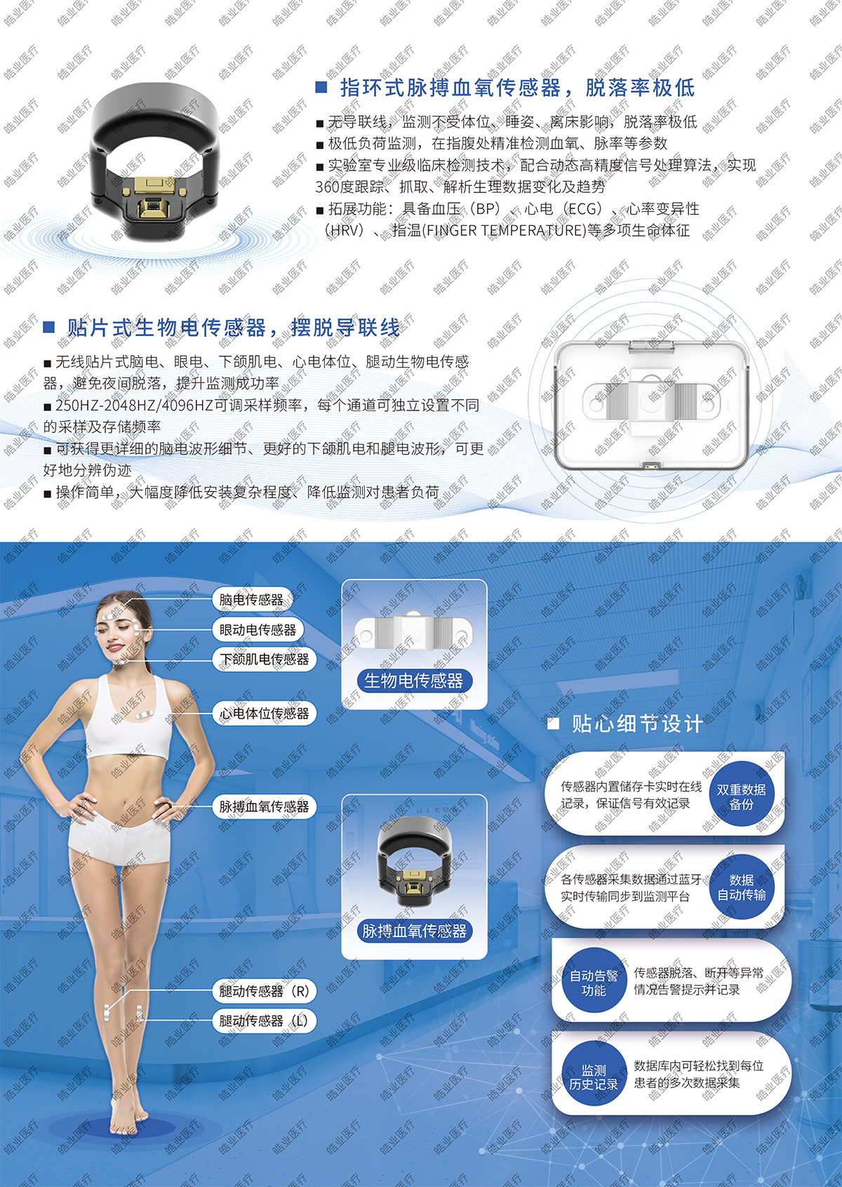 八戒睡眠 无线多导诊断系统(图2)